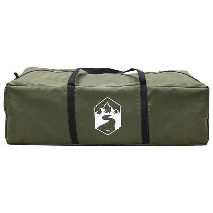 Camping Tent with Rainfly Water-resistant Dome Olive Green