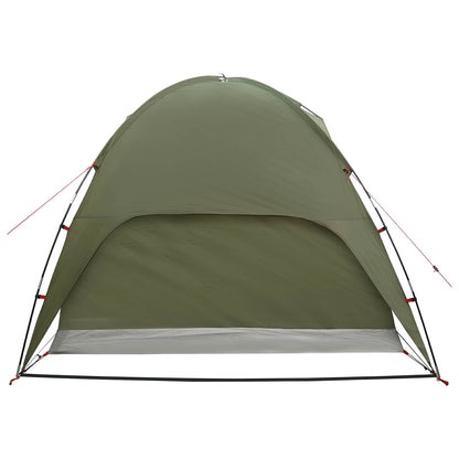 Camping Tent with Rainfly Water-resistant Dome Olive Green