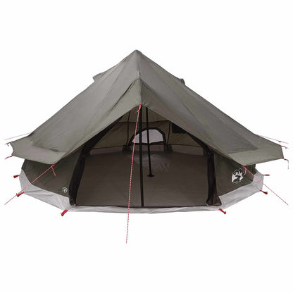Tipi Tent Brown Grey 700 x 700 x 395 cm Polyester and Steel