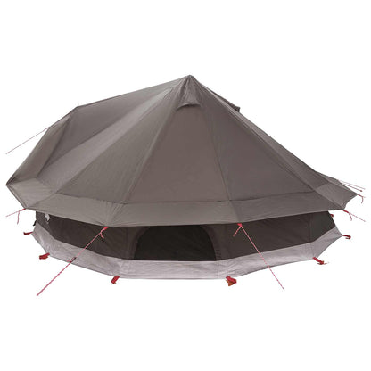Tipi Tent Brown Grey 800 x 800 x 430 cm Polyester and Steel