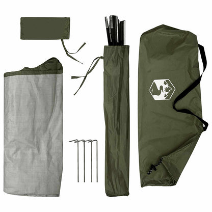Storage Tent Olive Green 120 x 50 x 70 cm Polyester and Steel