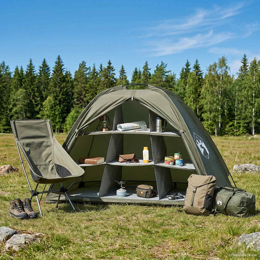 Storage Tent Olive Green 120 x 50 x 70 cm Polyester and Steel