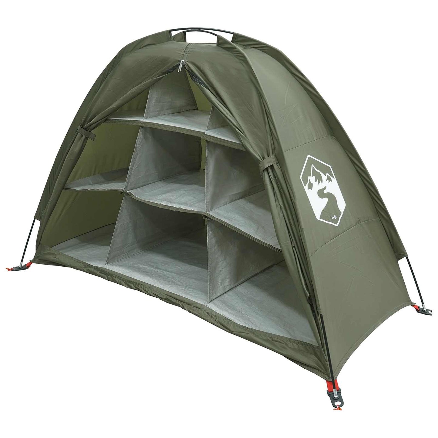 Storage Tent Olive Green 120 x 50 x 70 cm Polyester and Steel