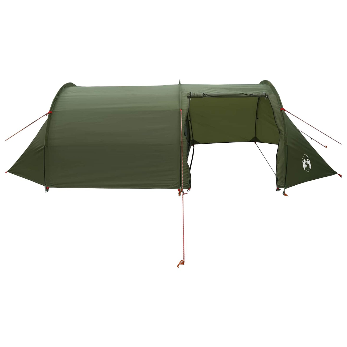 Tunnel Tent Olive Green 410 x 175 x 105 cm Polyester and Steel