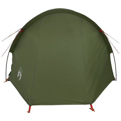 Tunnel Tent Olive Green 410 x 175 x 105 cm Polyester and Steel