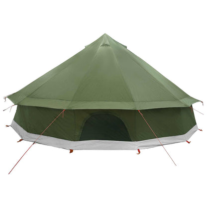 Tipi Tent Olive Green 600 x 600 x 350 cm Polyester and Steel