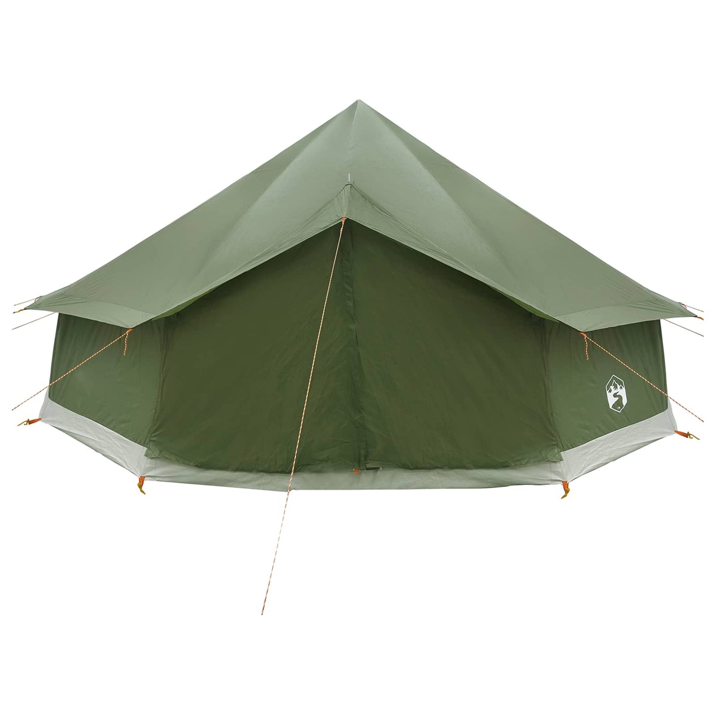 Tipi Tent Olive Green 600 x 600 x 350 cm Polyester and Steel
