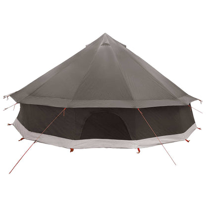 Tipi Tent Brown Grey 600 x 600 x 350 cm Polyester and Steel