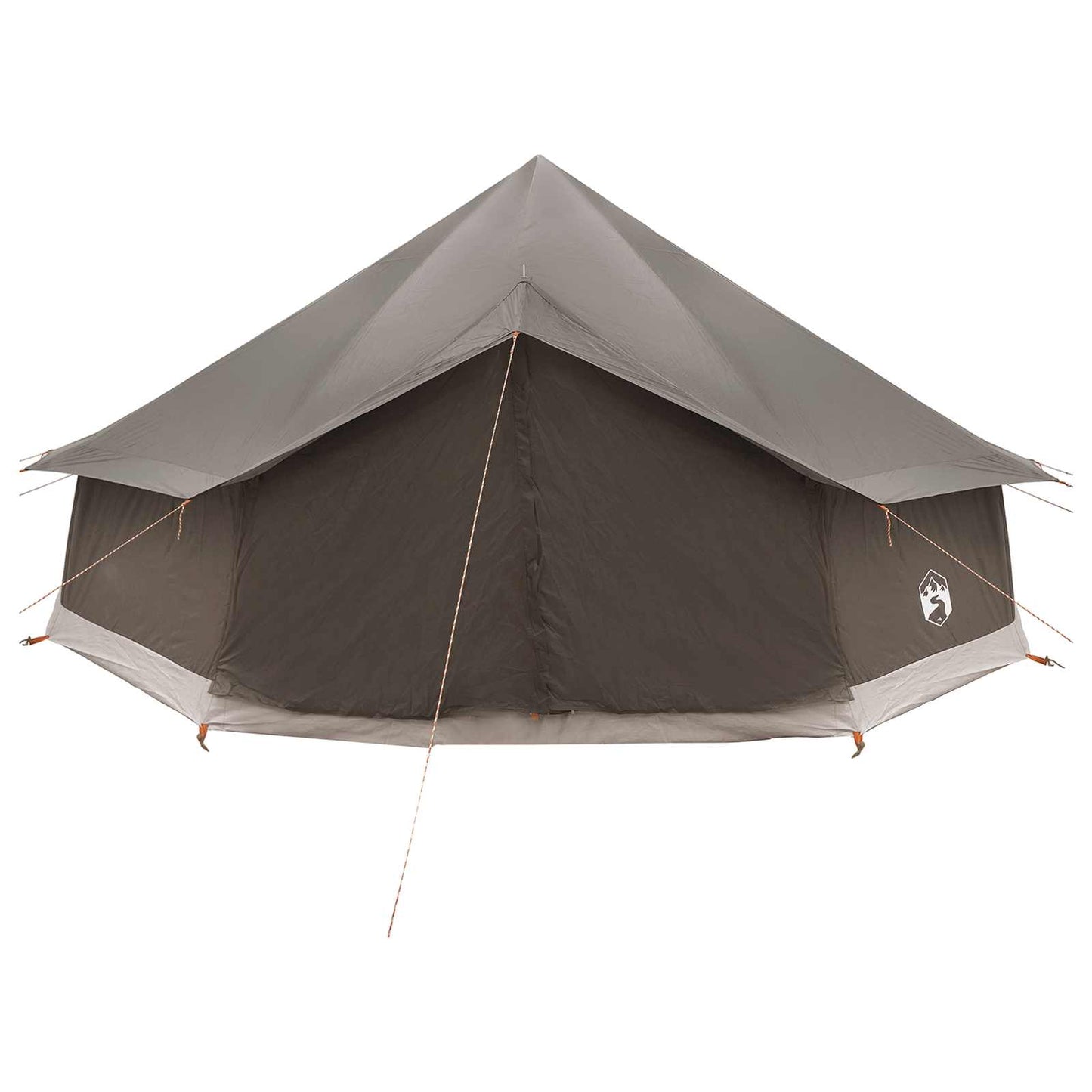 Tipi Tent Brown Grey 600 x 600 x 350 cm Polyester and Steel