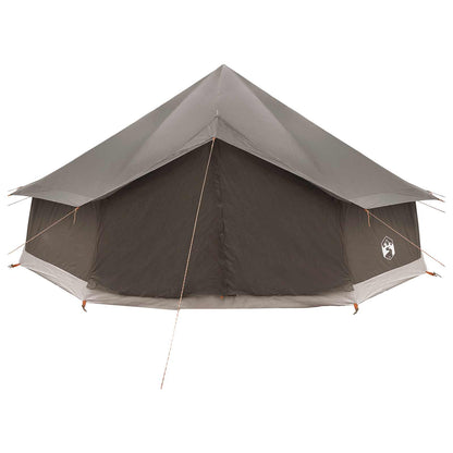 Tipi Tent Brown Grey 600 x 600 x 350 cm Polyester and Steel