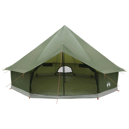 Tipi Tent Olive Green 500 x 500 x 300 cm Polyester and Steel