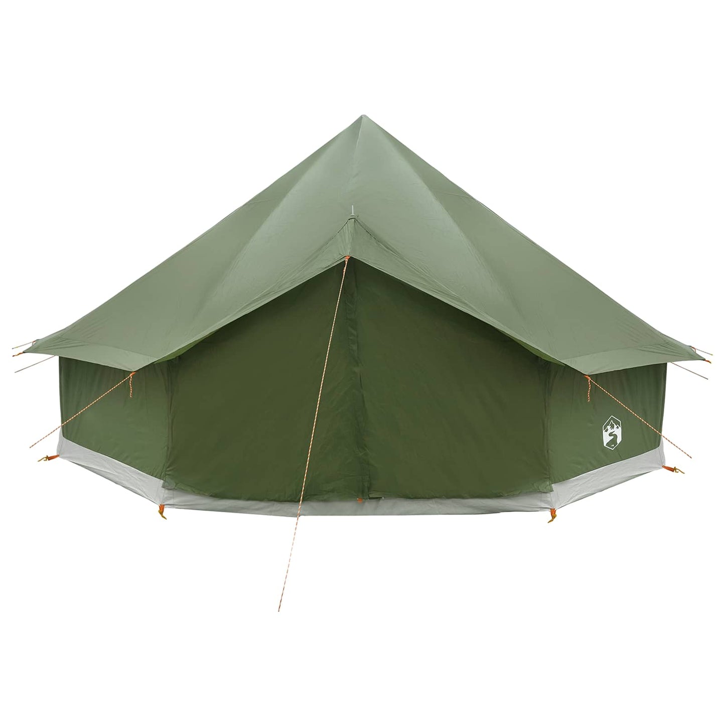 Tipi Tent Olive Green 500 x 500 x 300 cm Polyester and Steel