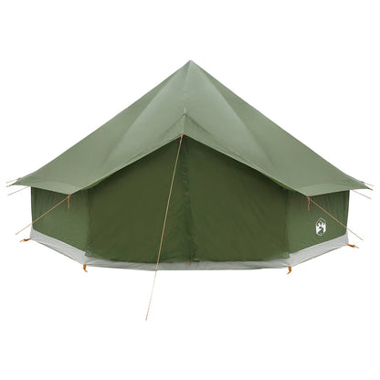 Tipi Tent Olive Green 500 x 500 x 300 cm Polyester and Steel