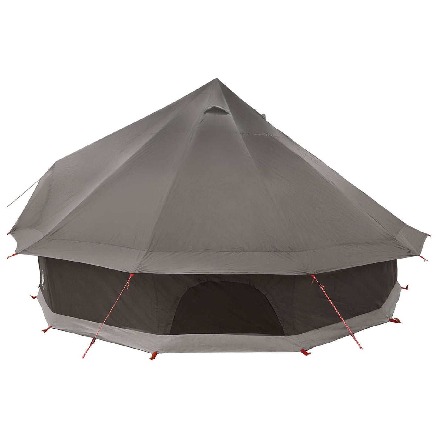 Tipi Tent Brown Grey 500 x 500 x 300 cm Polyester and Steel
