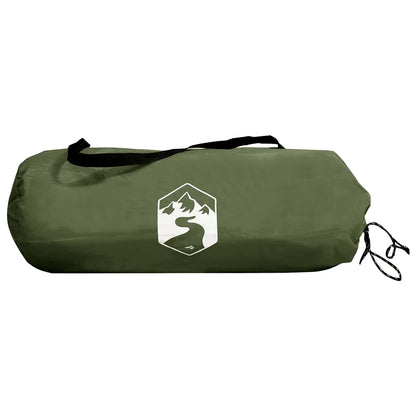 Tunnel Tent Olive Green 215 x 100 x 90 cm Polyester and Steel