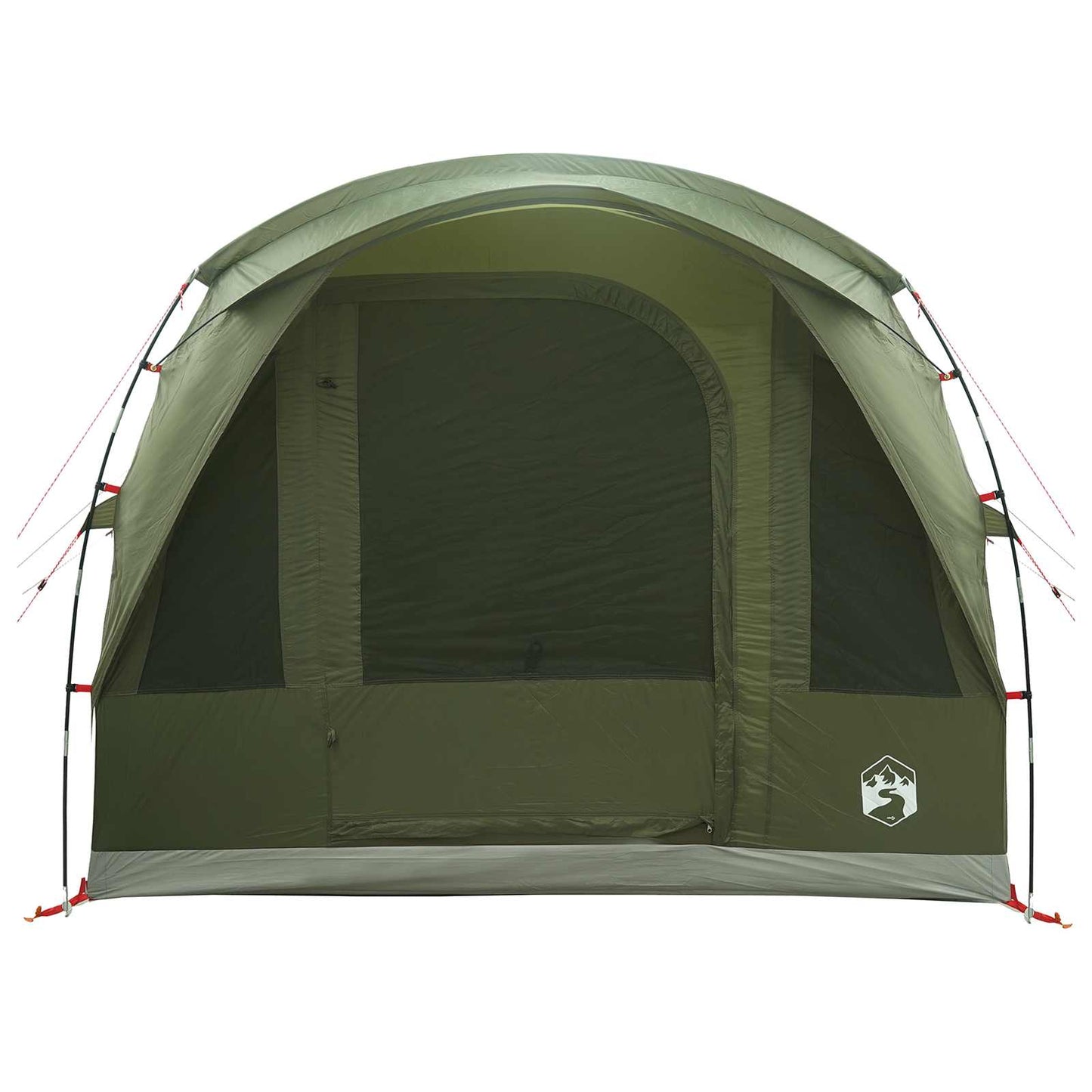Tunnel Tent Olive Green 400 x 260 x 200 cm Polyester and Steel