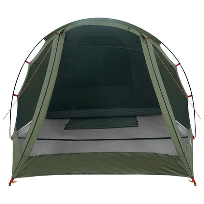 Cabin Tent Olive Green 488 x 244 x 183 cm Polyester and Steel