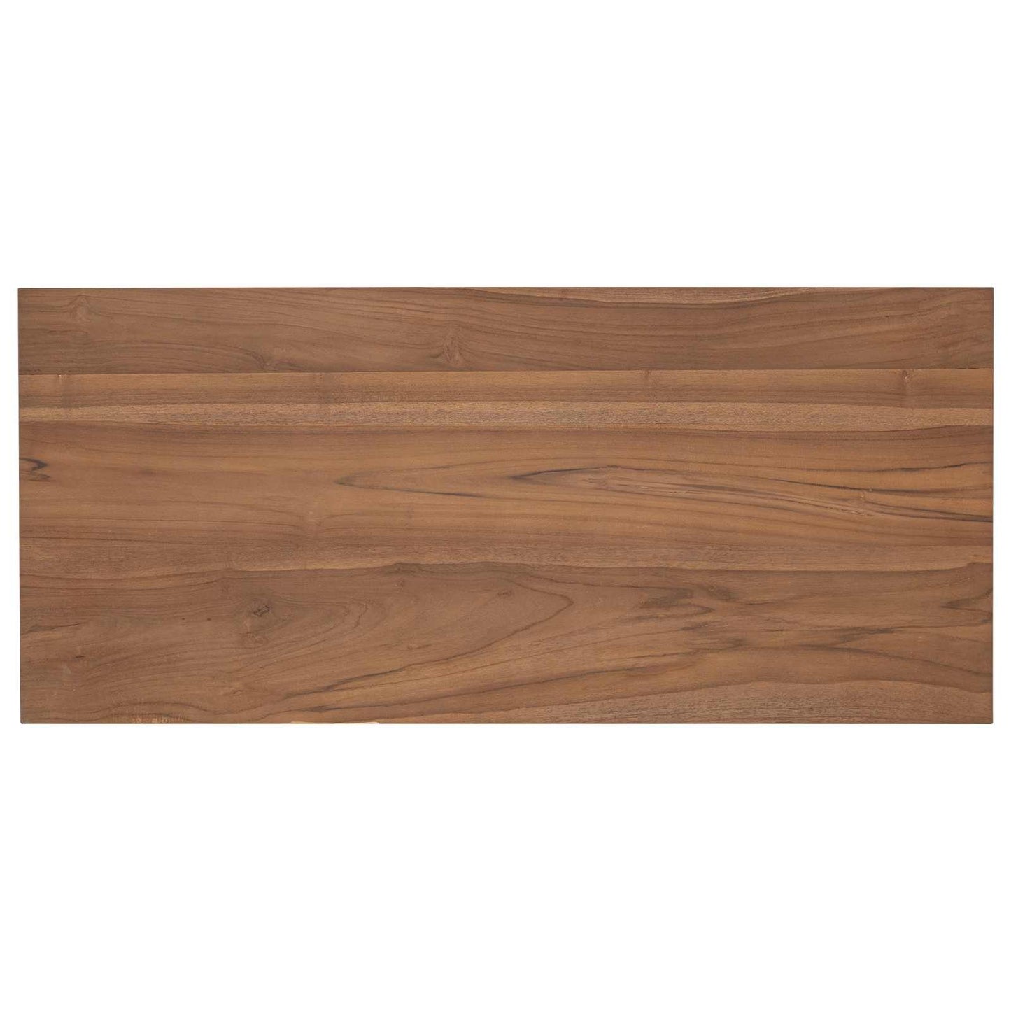 Desk Natural Solid Teak Wood 100 x 45 x 75cm