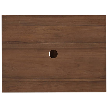 Bathroom Cabinet Natural 60 x 45 x 75 cm Solid Teak Wood