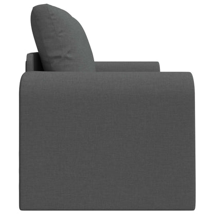Folding Sofa Bed Dark Grey 148 x 71 x 83 cm Fabric