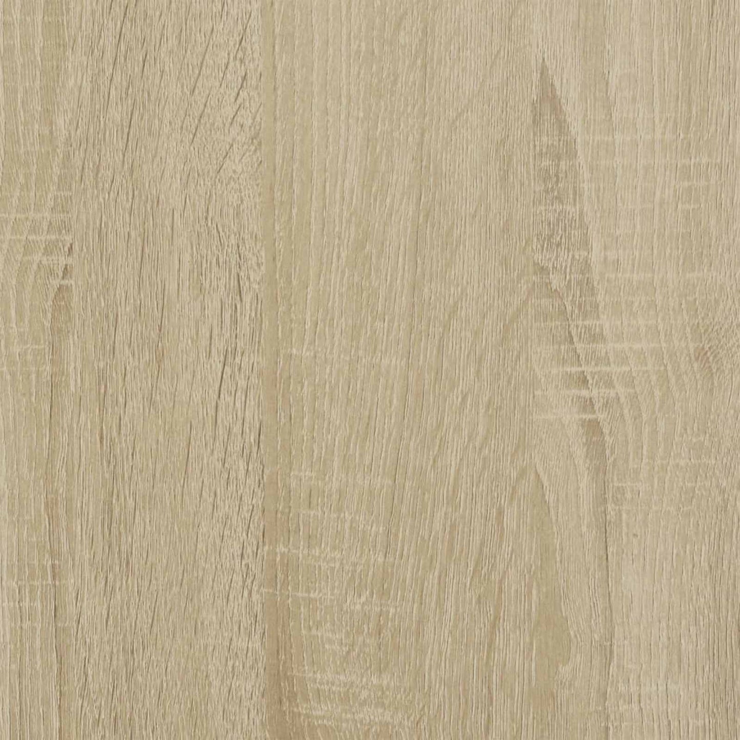 TV Cabinet with LED Sonoma 165 x 34 x 40 cm Engineered Wood
