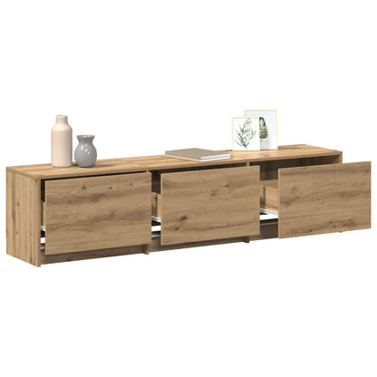TV Cabinet Artisan Oak 165 x 34 x 40 cm Engineered Wood