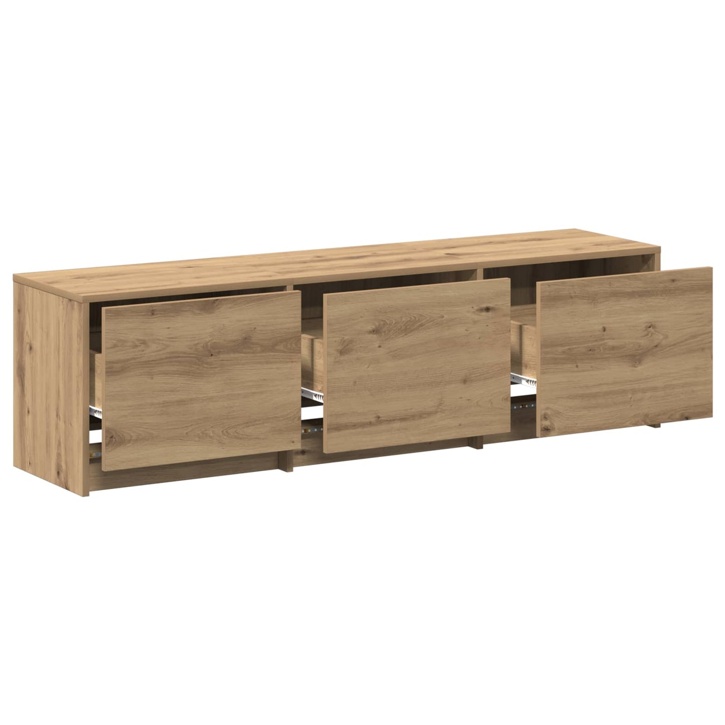 TV Cabinet Artisan Oak 140 x 34 x 40 cm Engineered Wood
