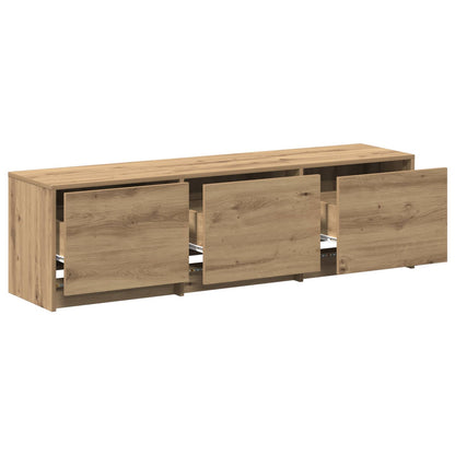 TV Cabinet Artisan Oak 140 x 34 x 40 cm Engineered Wood