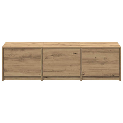 TV Cabinet Artisan Oak 140 x 34 x 40 cm Engineered Wood