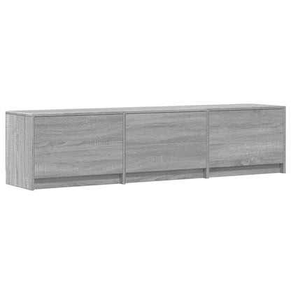 TV Cabinet Grey Sonoma 165 x 34 x 40 cm Engineered Wood