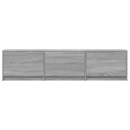 TV Cabinet Grey Sonoma 165 x 34 x 40 cm Engineered Wood