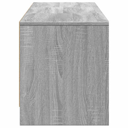 TV Cabinet Grey Sonoma 165 x 34 x 40 cm Engineered Wood