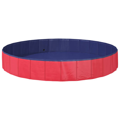 Children Swimming Pool Folding Red Ø200 x 30 cm