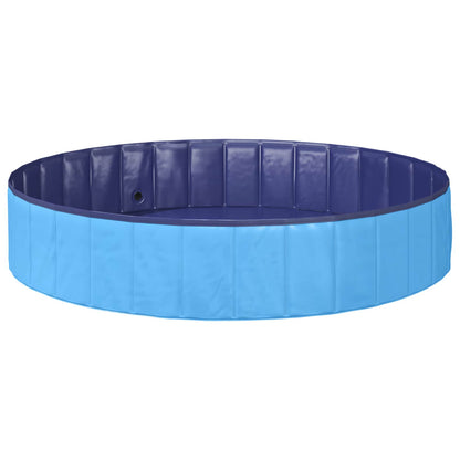 Children Swimming Pool Folding Blue Ø 160 x 30 cm