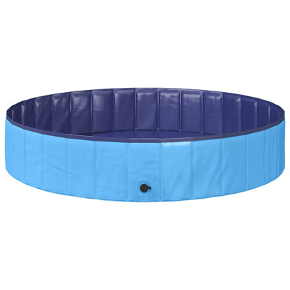 Children Swimming Pool Folding Blue Ø 160 x 30 cm