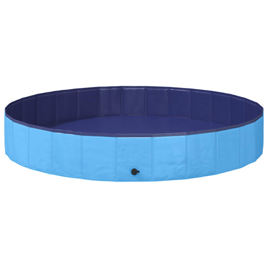 Children Swimming Pool Folding Blue Ø200 x 30 cm