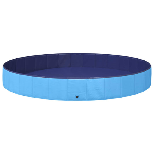 Children Swimming Pool Folding Blue Ø300 x 38 cm