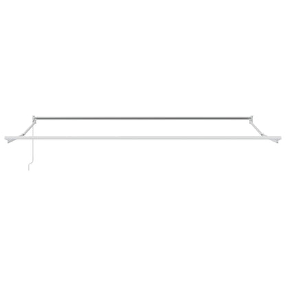 Retractable Awning Blue and White 4 x 2 m