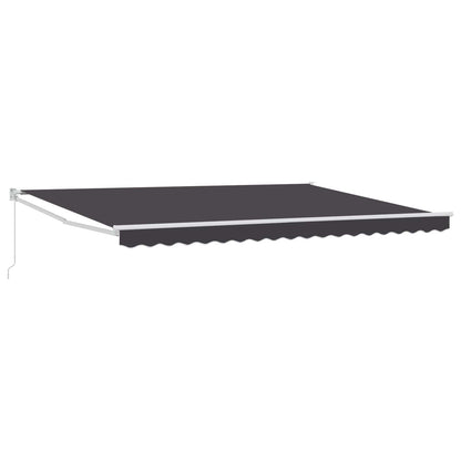 Retractable Awning Anthracite 4 x 2 m