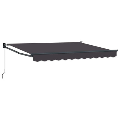 Retractable Awning Anthracite 2.5 x 2 m