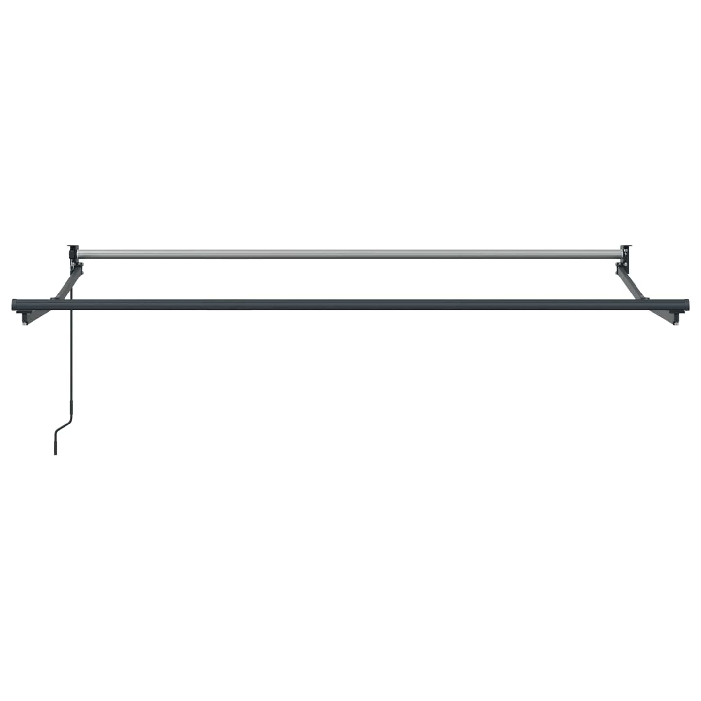 Retractable Awning Anthracite 2.5 x 2 m
