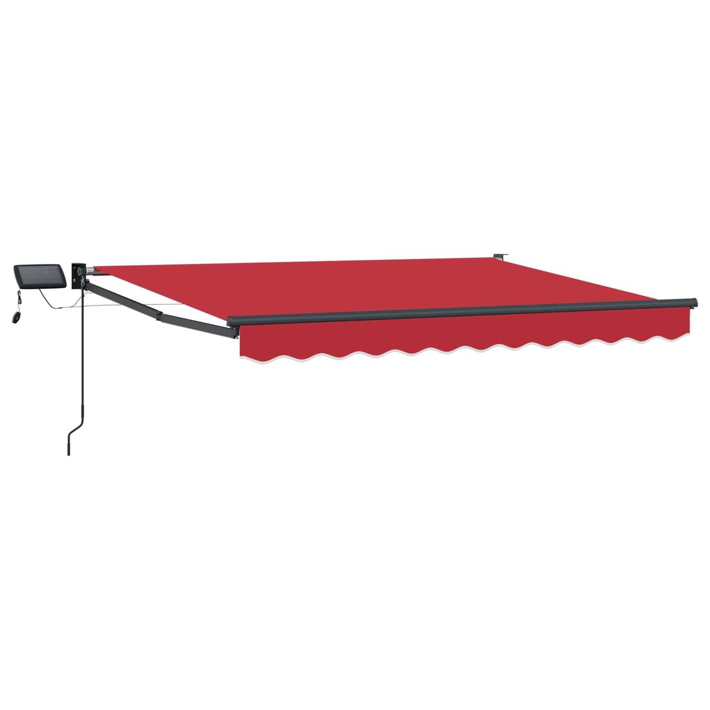 Manual Retractable Awning with LEDs 3.5 x 2.5 m