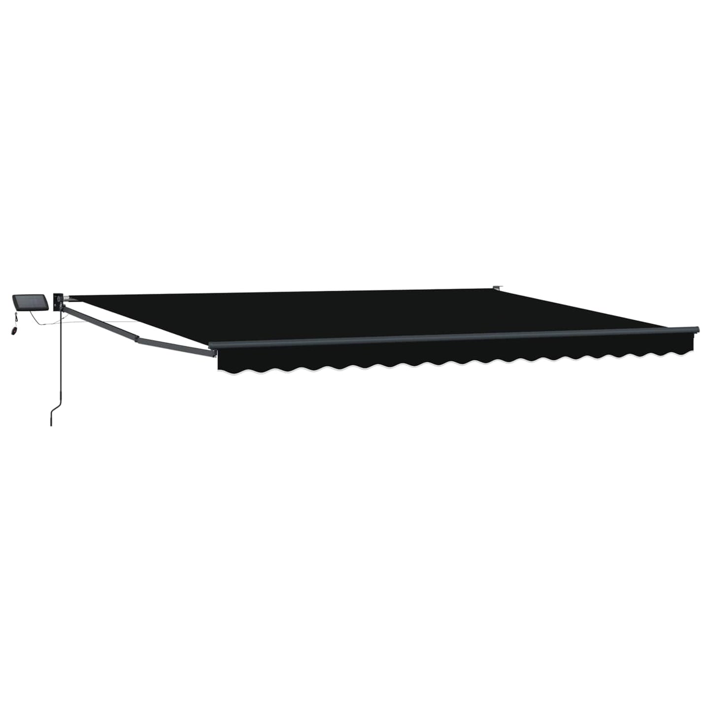 Manual Retractable Awning with LEDs 4 x 3 m