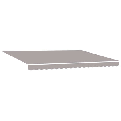 Manual Retractable Awning with LEDs 4.5 x 3 m