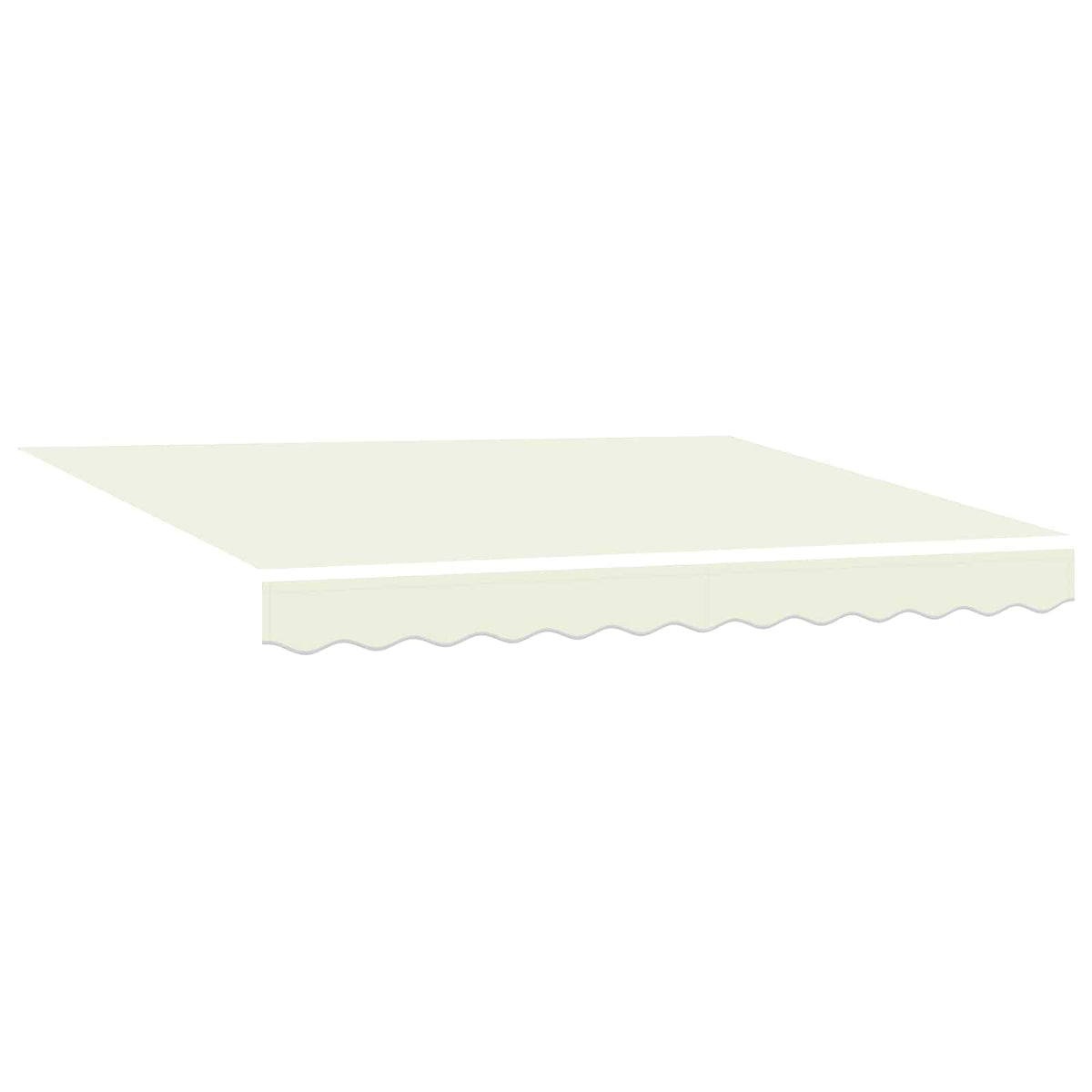 Solar Electric Awning 2.5 x 2 m Cream 100% Polyester