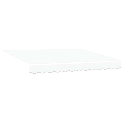 Electric Retractable Awning White 3.5 x 2 m