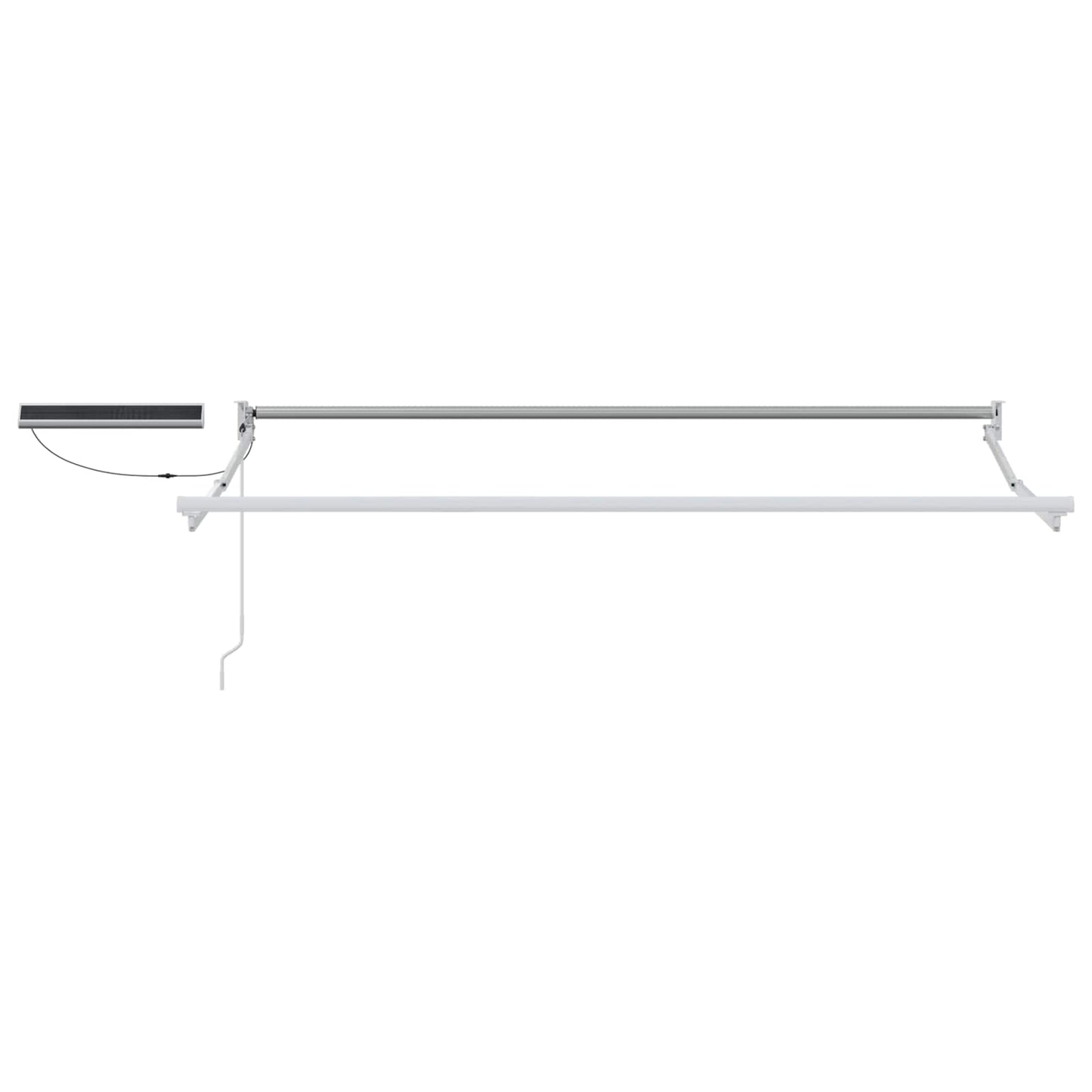 Electric Retractable Awning White 3.5 x 2 m