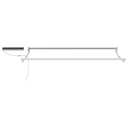 Electric Retractable Awning White 3.5 x 2 m