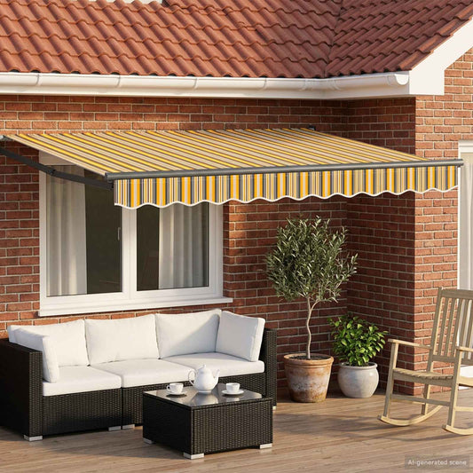 Electric Retractable Awning 3.5 x 2.5 m