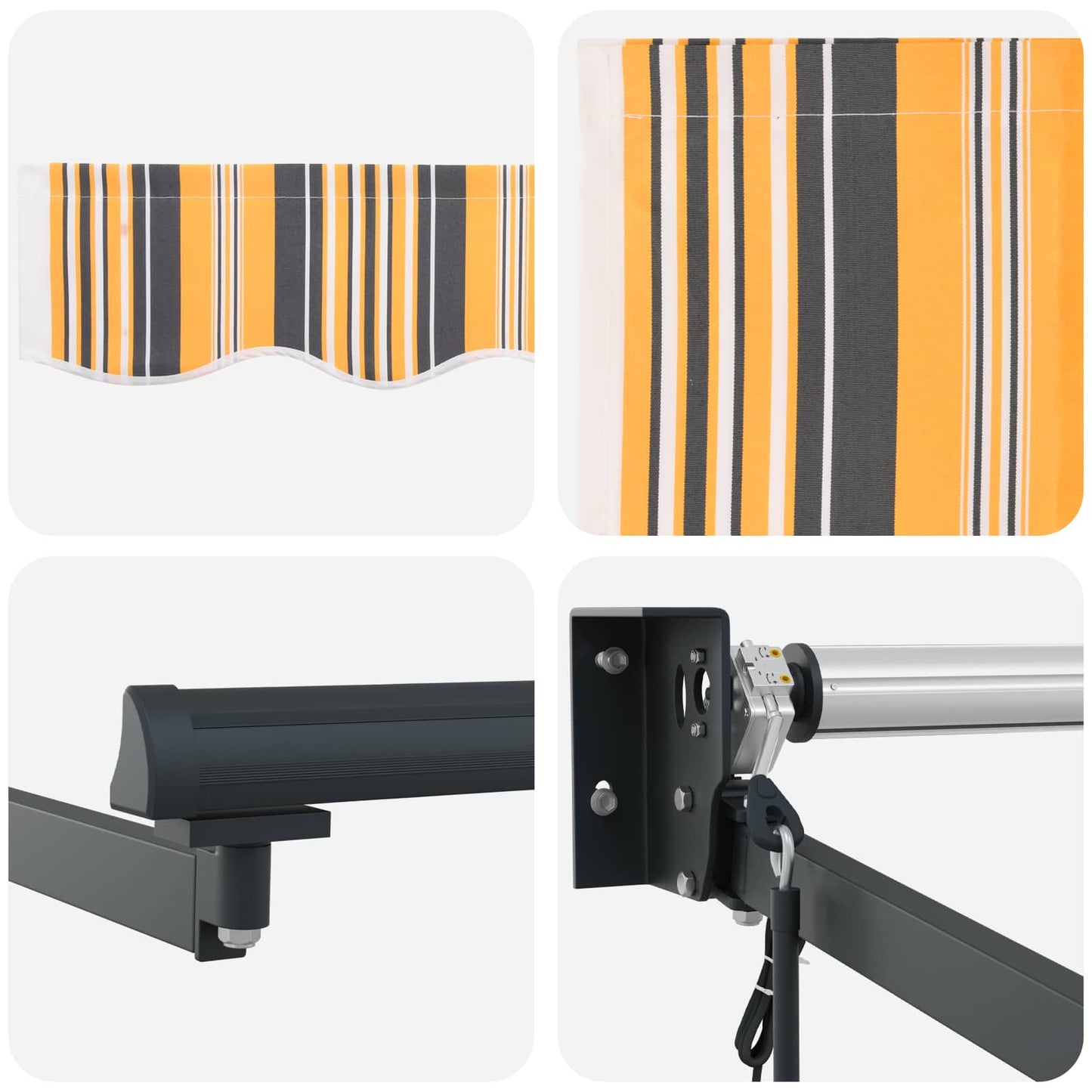 Electric Retractable Awning 4.5 x 3 m